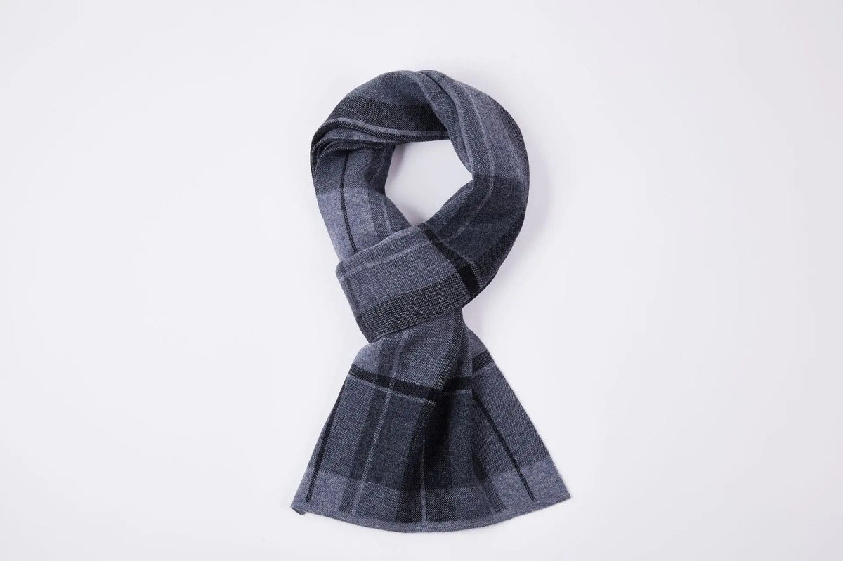 Unisex Karierter Schal Weiches Material Warmes Halstuch