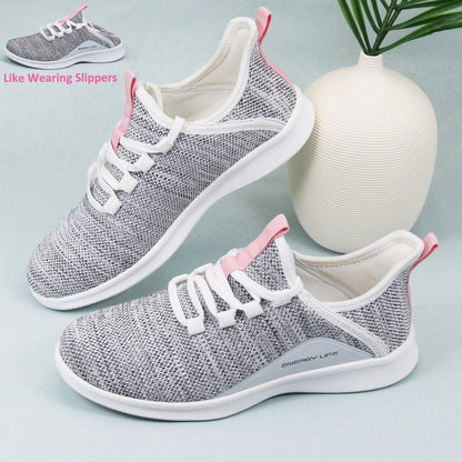 Damen Sneaker – Bequeme Freizeitschuhe für Alltag und Sport, Slipper-Komfort