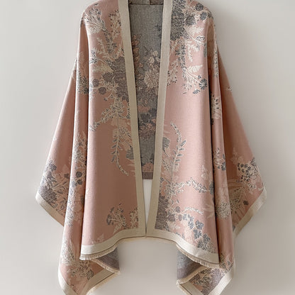Damen Kimono Cardigan im floralen Boho-Stil – Elegante Überwurfjacke für Freizeit und besondere Anlässe