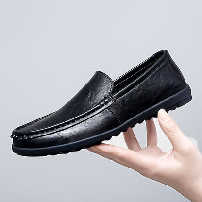 Herren Slip-On Loafer – Klassischer Komfortschuh für Alltag & Freizeit