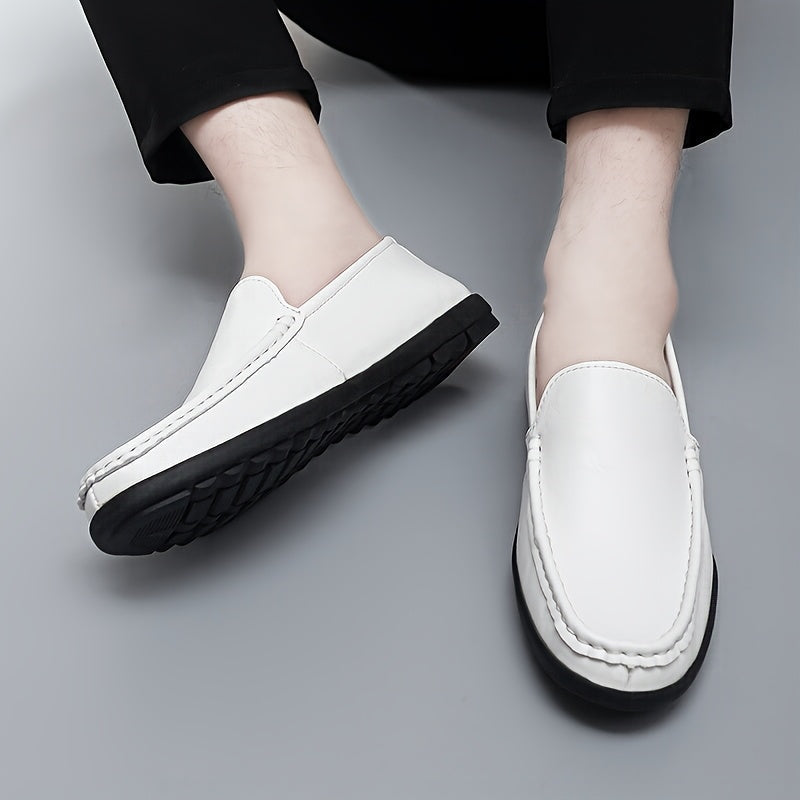 Herren Slip-On Loafer – Klassischer Komfortschuh für Alltag & Freizeit