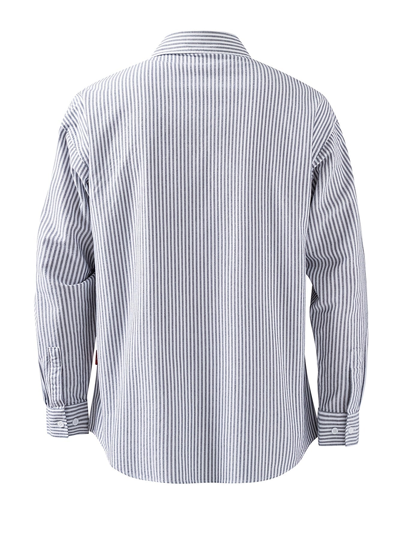 Herren Freizeit-Hemd mit Streifenmuster – Lässiger Style für Alltag und Wochenende