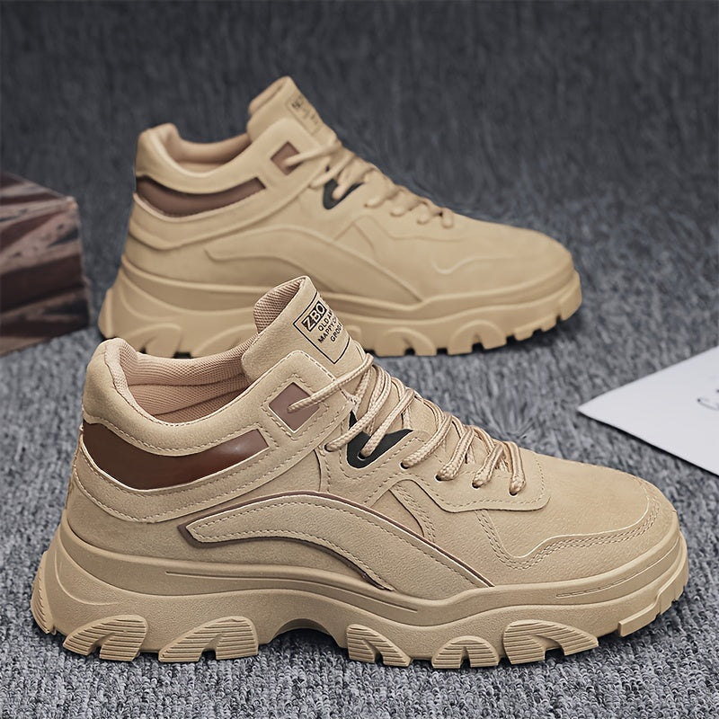 Herren Plateau Sneaker Urban Style – Outdoor & Freizeit
