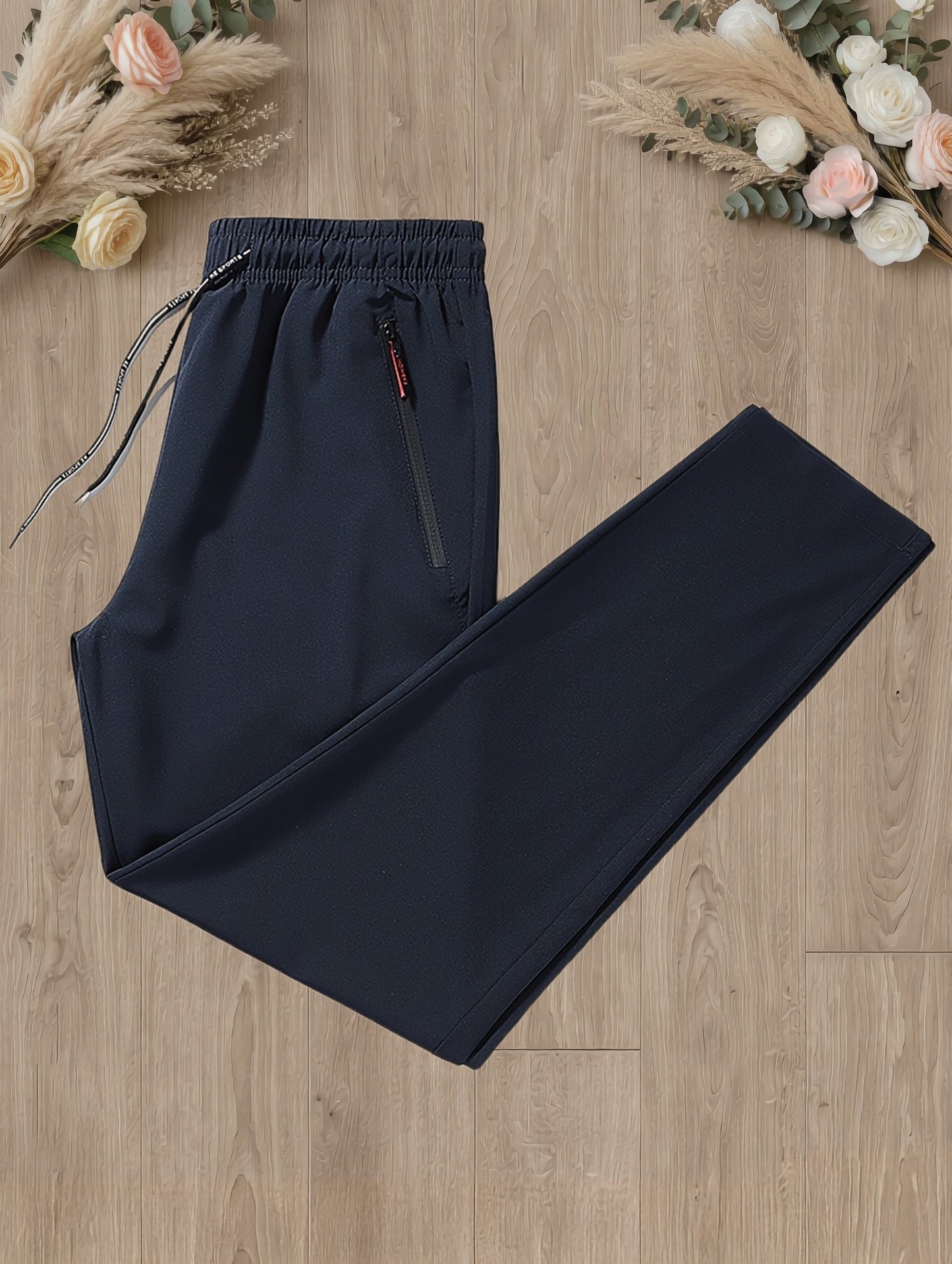 Herren Sporthose Jogginghose mit Reißverschlusstaschen – Ideal für Training & Freizeit