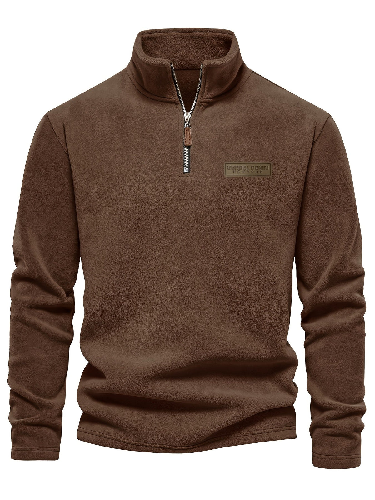 Herren Quarter-Zip Pullover – Moderner Freizeit-Look mit Stehkragen und Minimalistischem Design