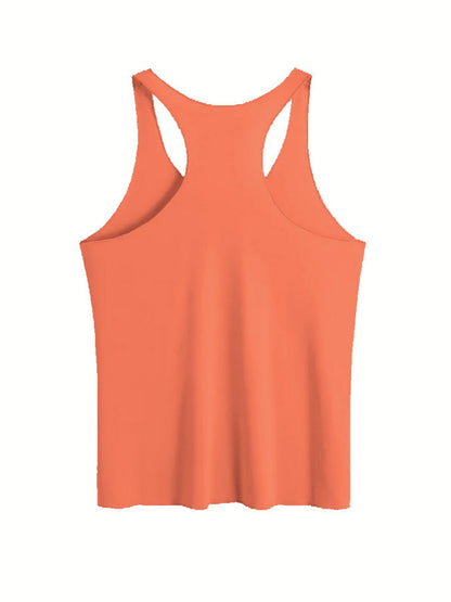 Damen Tanktop mit Smiley Print – Lässiges Sommer Freizeitshirt