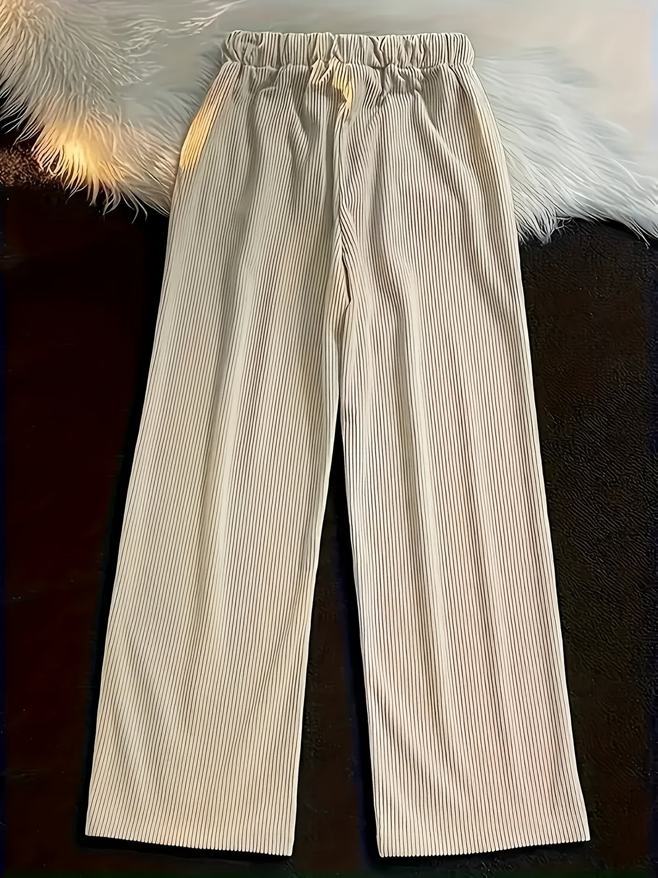 Herren Plissee-Freizeithose mit Kordelzug – Moderner City-Look, Relaxed Fit, Urban Style