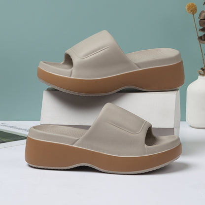 Damen Plateau-Slipper – Bequeme Sommerschuhe für Freizeit & Alltag