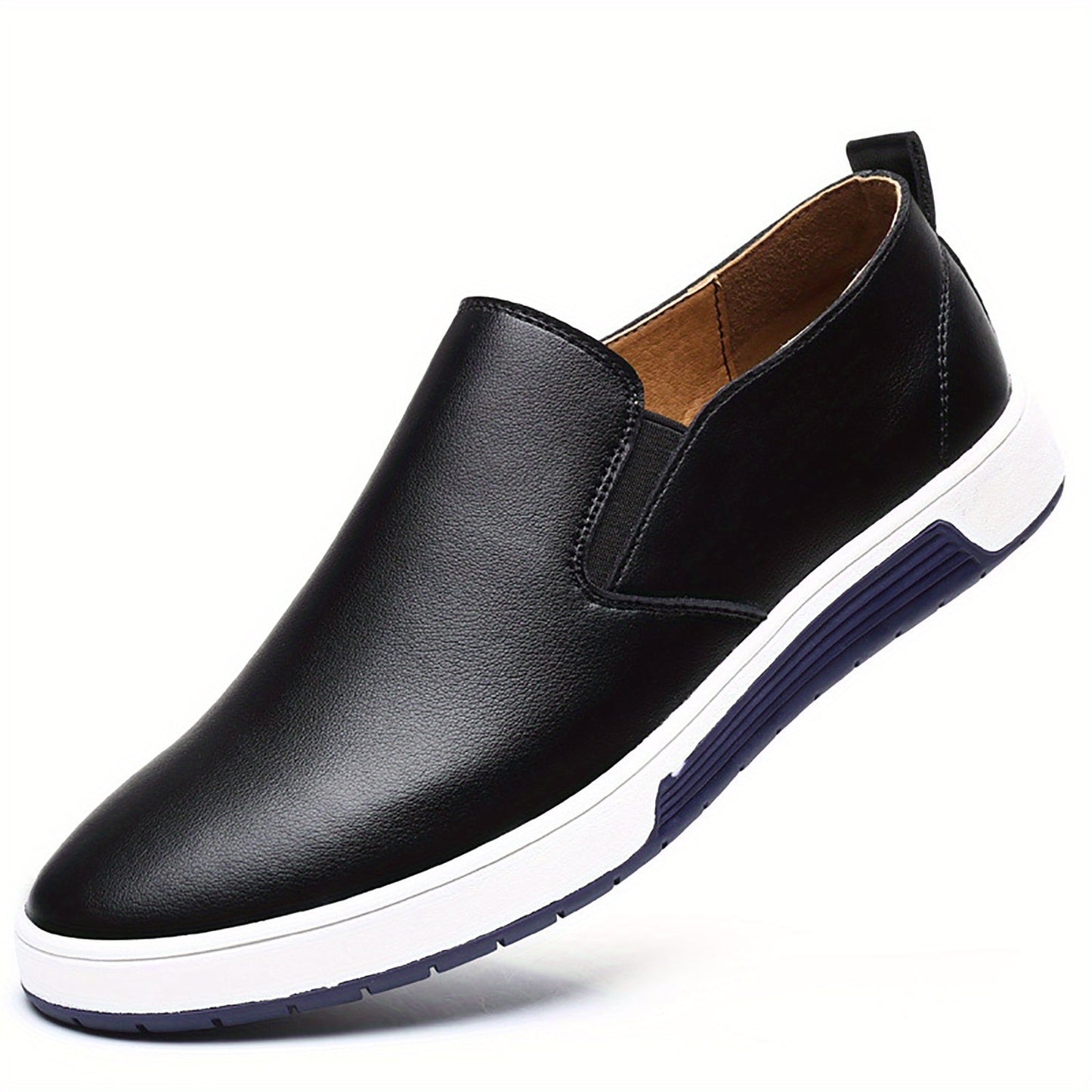 Herren Slip-On Freizeitschuhe – Elegante Bequeme Business Loafer für Alltag und Büro