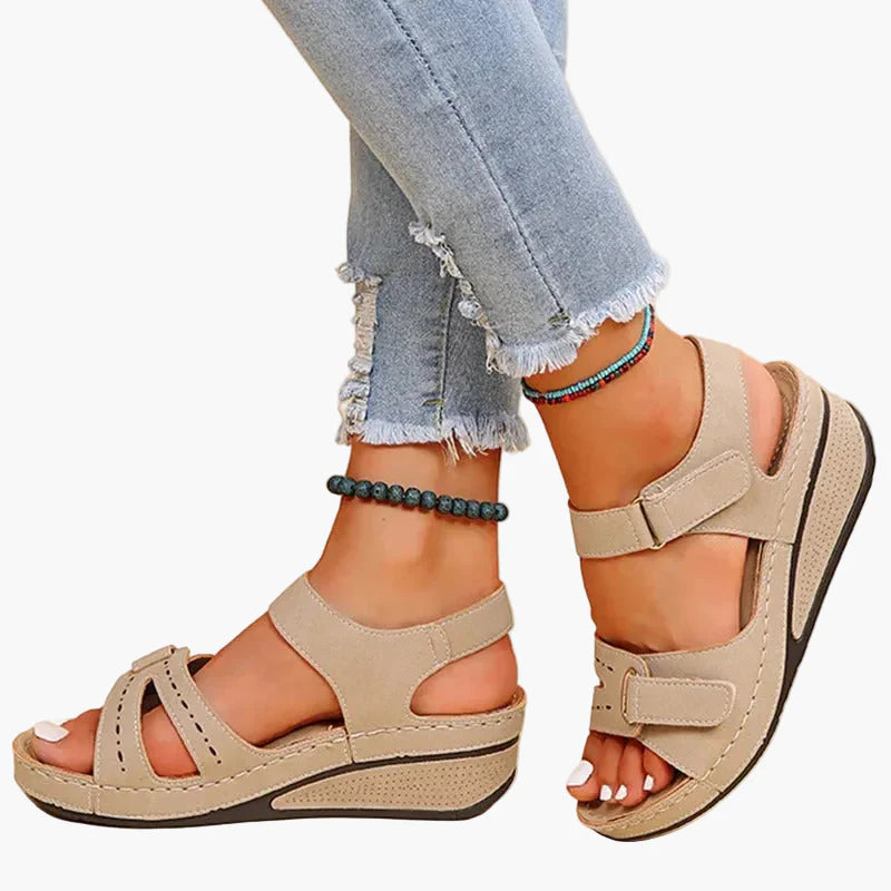Damen Komfort-Wedgesandalen für Alltag und Wandern – Ergonomischer Halt & Modernes Design