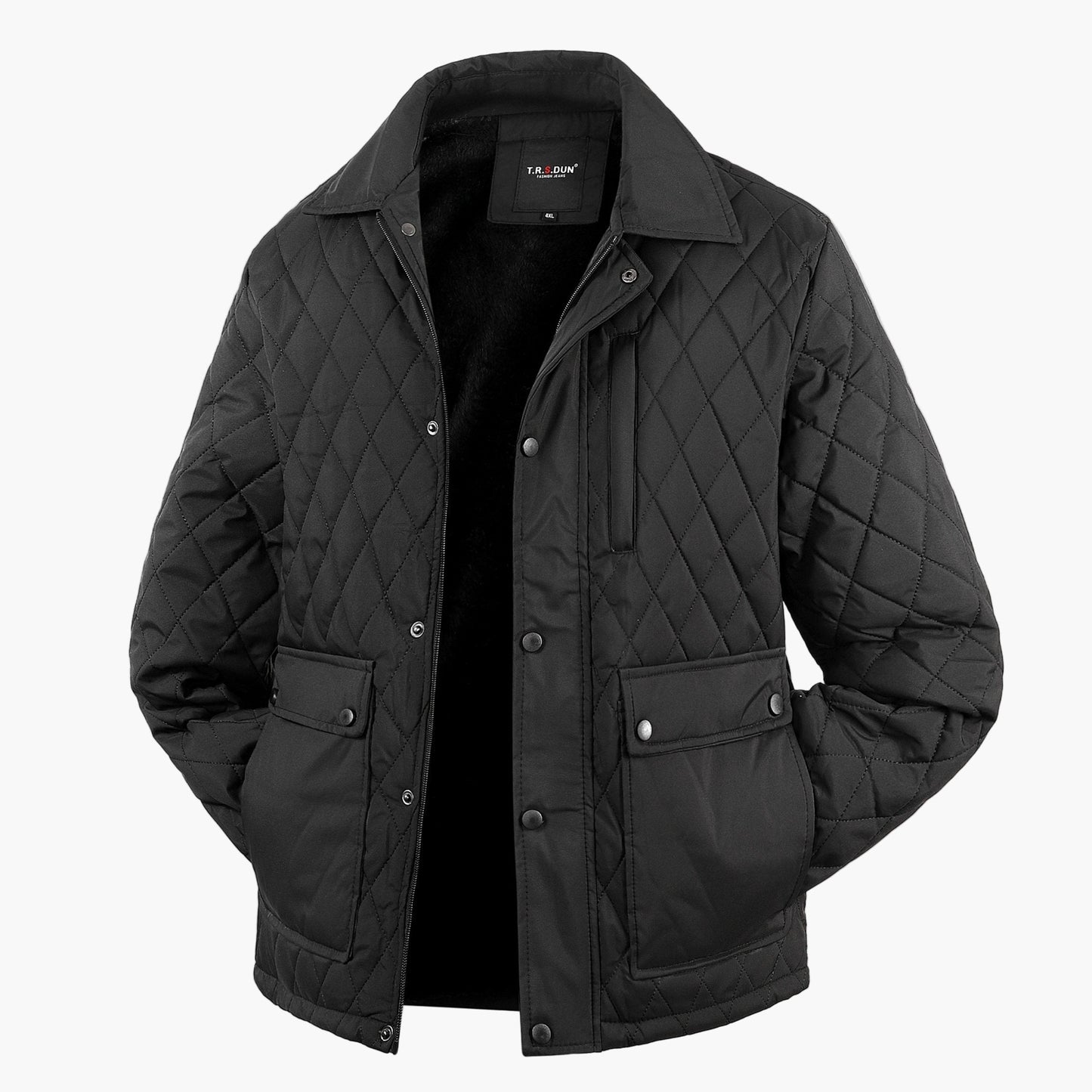 Herren Steppjacke im klassischen Casual-Stil – Ideal für Alltag und Freizeit