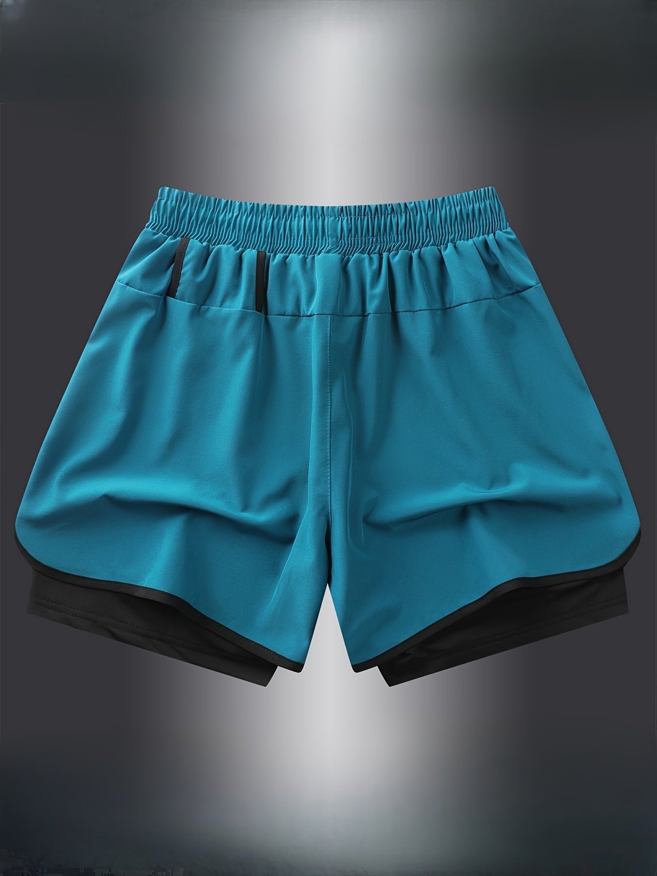 Herren Laufshorts 2-in-1 Sport Fitness Trainingsshorts mit Innenhose