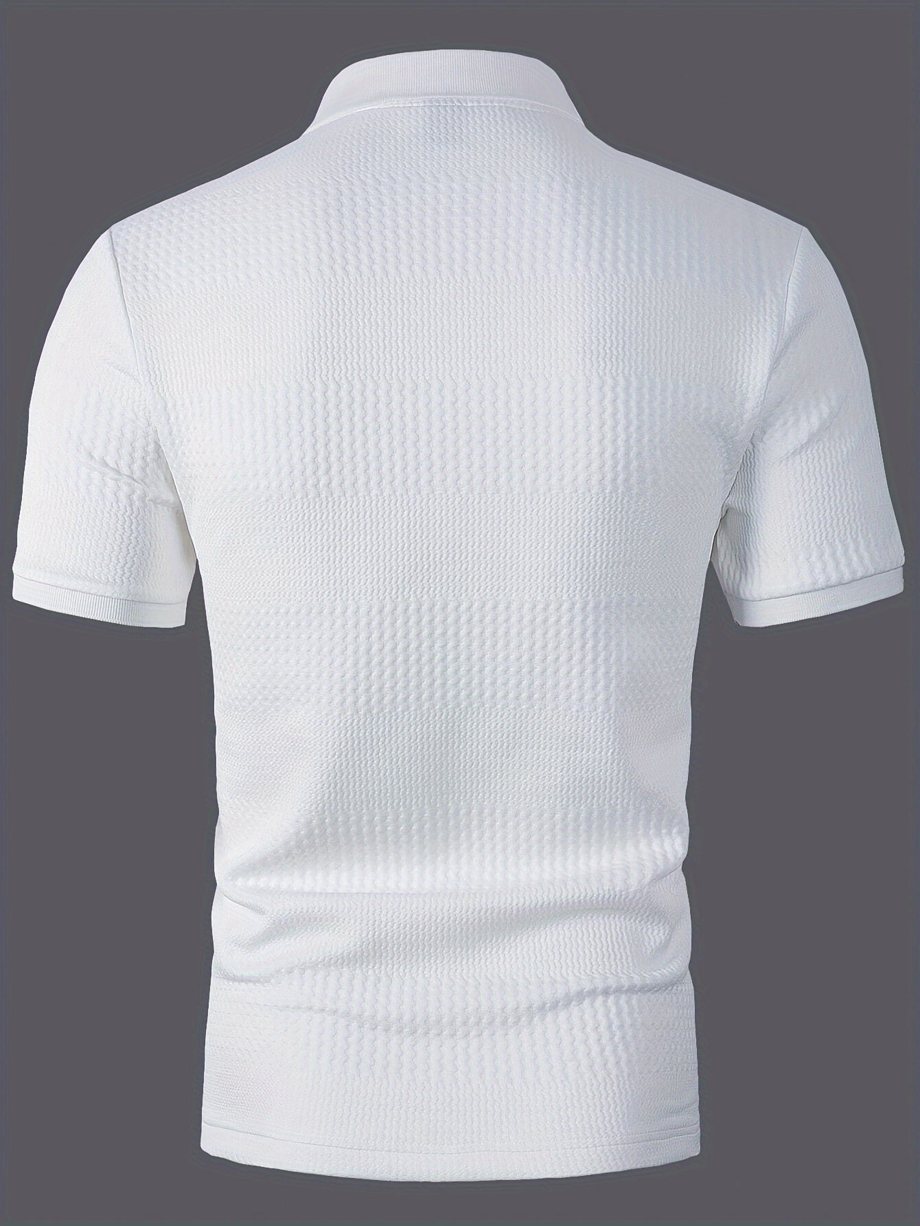 Herren Polohemd – Modernes Slim Fit Freizeitshirt mit Struktur für Alltag und Büro