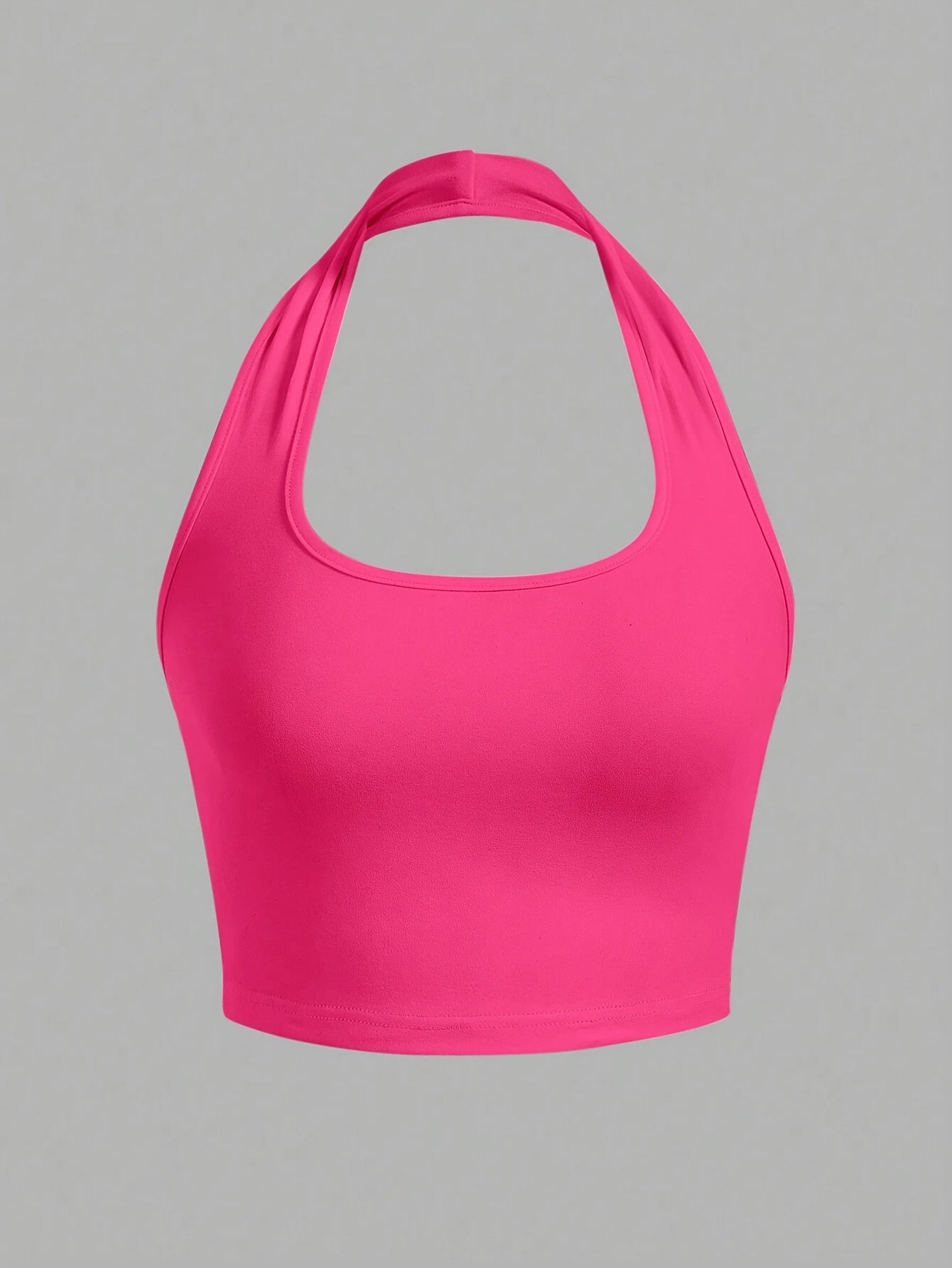 Damen Halter Neck Backless Crop Top – Modisches Sommer Basic für Freizeit & Streetwear