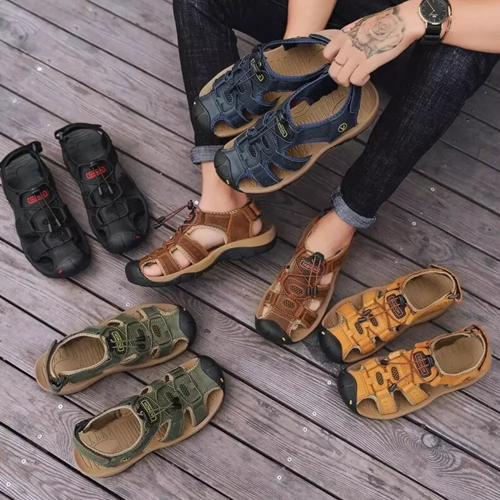 Herren Outdoor Trekking Sandalen – Komfortabel & Atmungsaktiv für Abenteuer und Alltag
