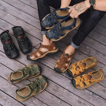 Herren Outdoor Trekking Sandalen – Komfortabel & Atmungsaktiv für Abenteuer und Alltag