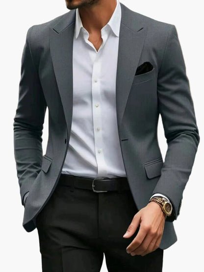 Herren Business Sakko – Eleganter Slim Fit Blazer für formelle Anlässe und Büro