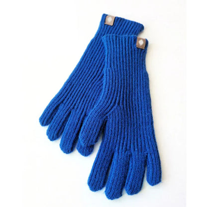 Unisex Strickhandschuhe Gerippt Warm Winter Handschuhe mit Etikett