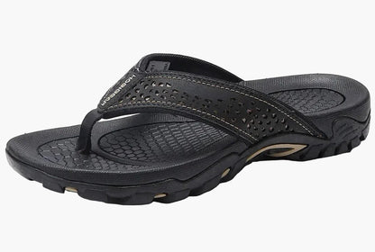 Herren Zehentrenner-Sandalen mit Fußgewölbestütze – Sportlich & Orthopädisch, Ideal für Alltag, Strand und Outdoor