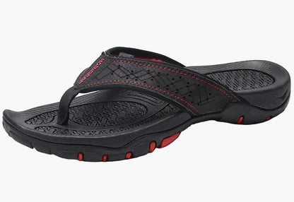 Herren Zehentrenner-Sandalen mit Fußgewölbestütze – Sportlich & Orthopädisch, Ideal für Alltag, Strand und Outdoor