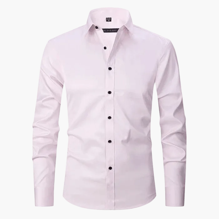 Herren Business-Hemd Slim Fit – Elegantes, Knitterfreies Langarmhemd für Büro & Freizeit