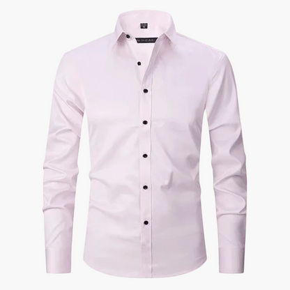Herren Business-Hemd Slim Fit – Elegantes, Knitterfreies Langarmhemd für Büro & Freizeit