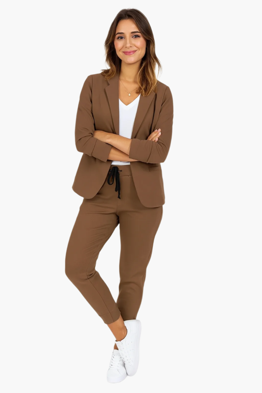 Damen Anzug mit Blazer und Hose im Modernen Stil