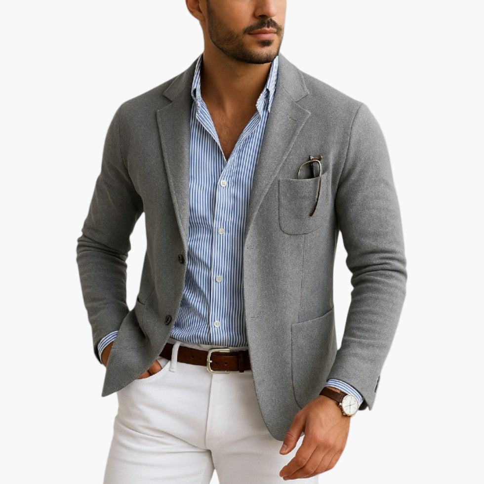 Herren Moderner Business-Blazer im Smart-Casual-Stil – Perfekt für Büro, Events & Alltag