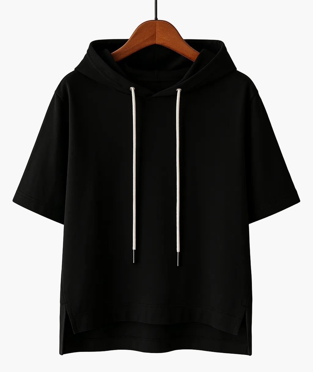 Damen Kurzarm Hoodie – Moderner Streetwear Style für Alltag & Freizeit