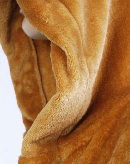 Herren Bademantel im Jedi & Sith Cosplay Stil – Flanell, Kapuze, Extra Lang, Ideal für Zuhause und Kostümpartys