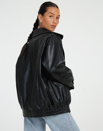 Damen Oversize Jacke mit trendigem Streetwear-Look