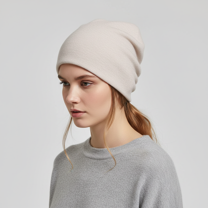 Unisex Mütze Beanie im Strick-Look für Winter und Herbst, in verschiedenen Farben