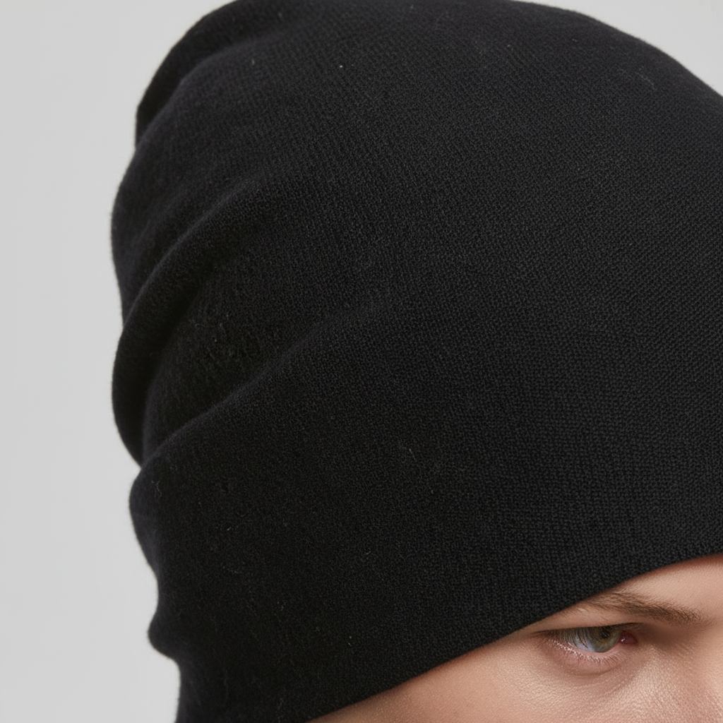 Unisex Mütze Beanie im Strick-Look für Winter und Herbst, in verschiedenen Farben