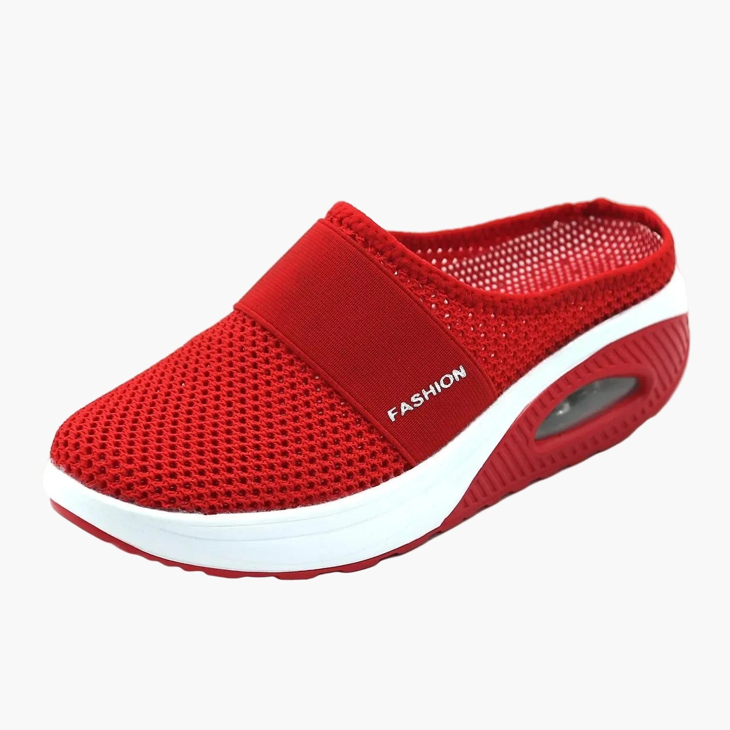 Damen Bequeme Orthopädische Slipper mit Luftkissen – Atmungsaktive Hausschuhe für Alltag und Freizeit