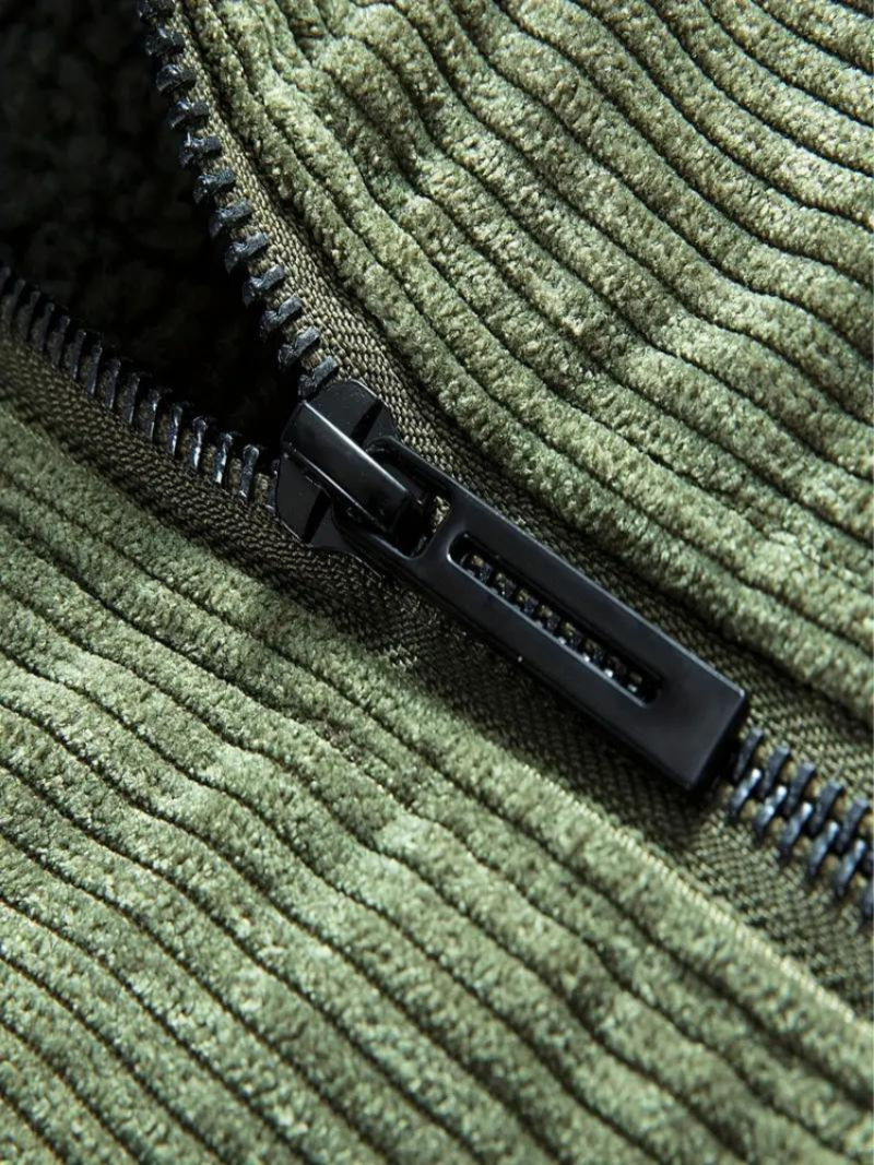 Herren Freizeitjacke mit Stehkragen – Warmes Design für Herbst & Winter
