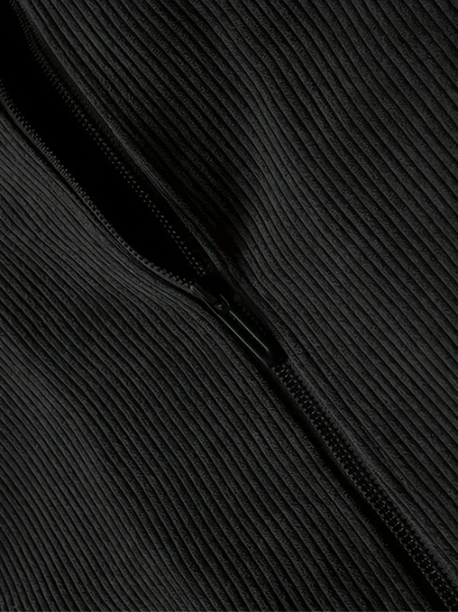 Herren Freizeitjacke mit Stehkragen – Warmes Design für Herbst & Winter