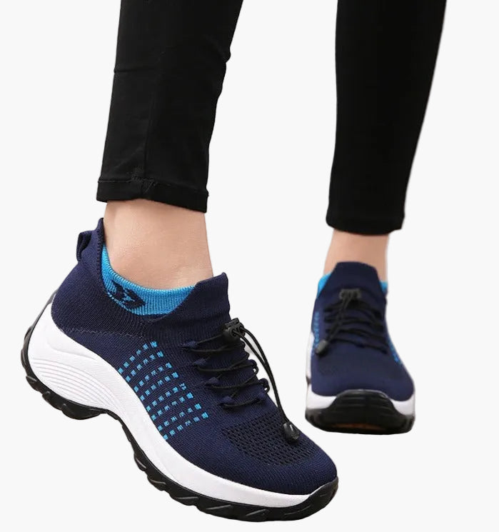 Damen Komfort-Sneaker für Alltag und Fitness – Atmungsaktive Orthopädische Turnschuhe