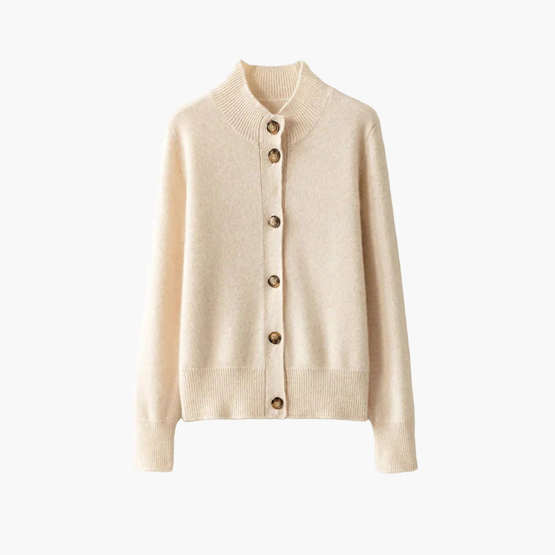 Damen Strickjacke im klassischen Stil für Business und Freizeit
