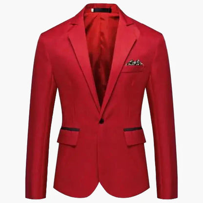 Herren Blazer Slim Fit Sakko – Eleganter Business & Party Anzugjacke, Modernes Design