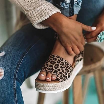 Damen Espadrille Plateau-Sandalen mit Knöchelriemen – Modische Sommerschuhe für Alltag und Urlaub