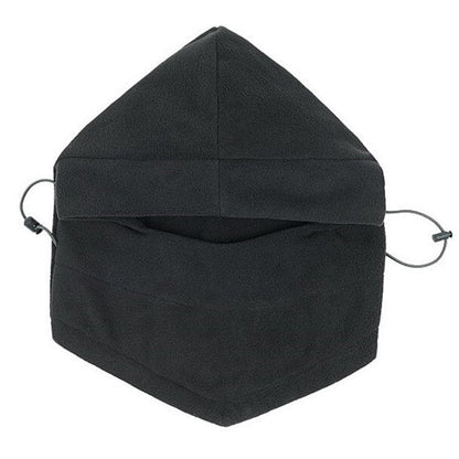 Unisex Winter Sturmhaube Fleece mit Kordelzug winddicht