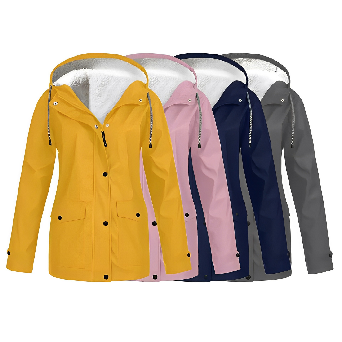 Damen Outdoorjacke mit Kapuze – Wind- und Wetterfest