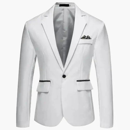 Herren Blazer Slim Fit Sakko – Eleganter Business & Party Anzugjacke, Modernes Design