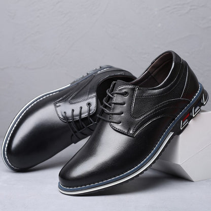 Herren Business Freizeitschuhe – Elegante Orthopädische Schnürschuhe für Alltag und Büro