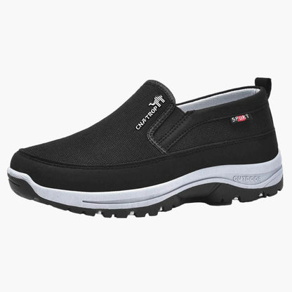 Herren Slip-On Freizeitschuhe Outdoor Komfort Mokassins für Alltag und Spaziergänge
