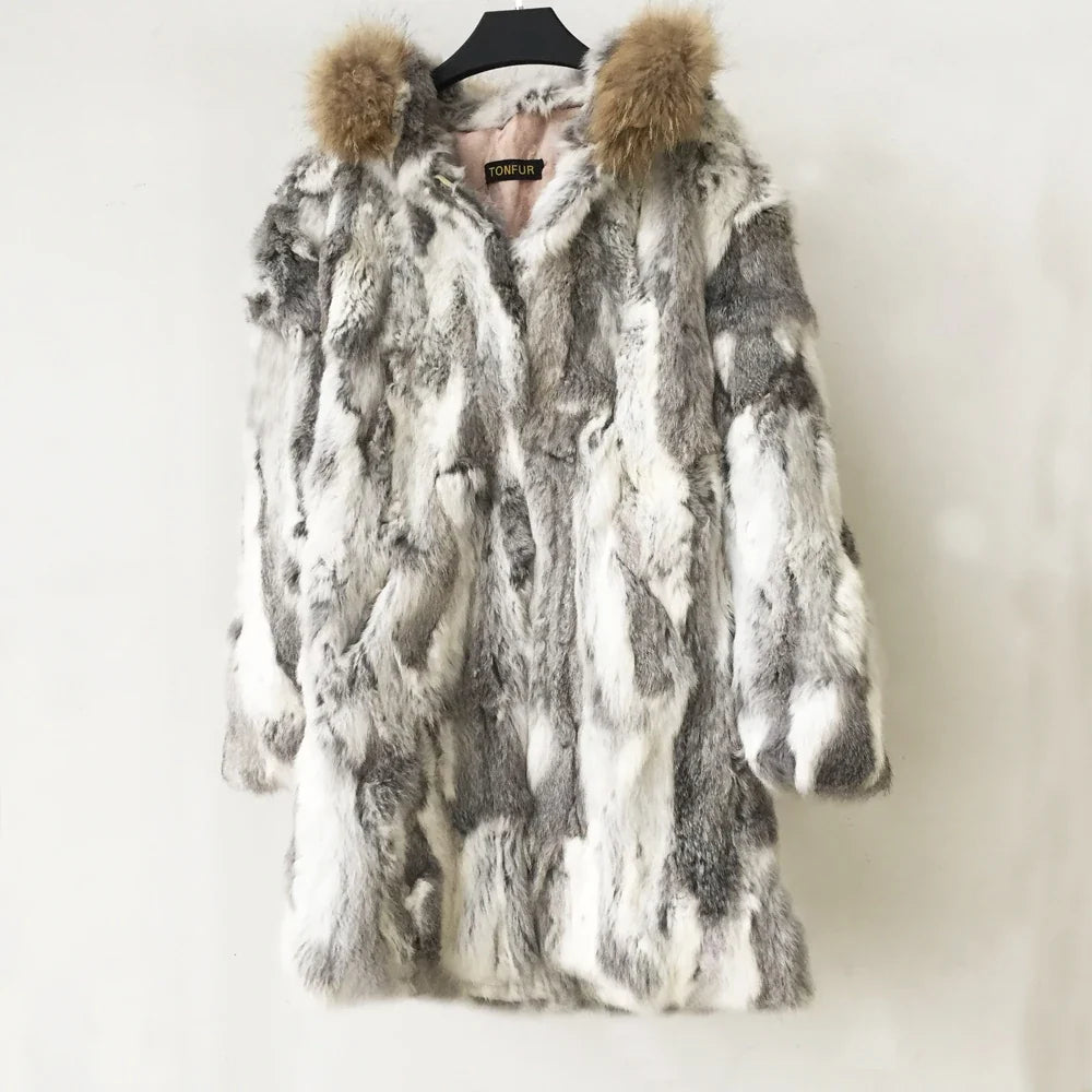 Wintermantel Damen mit Kapuze und Fellbesatz – Kurz, warm & stylisch