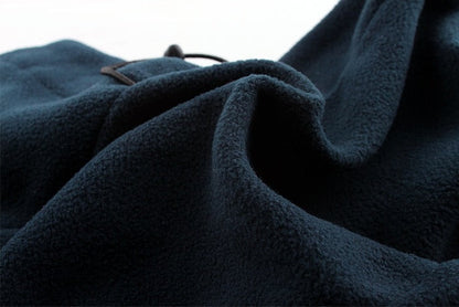 Unisex Winter Sturmhaube Fleece mit Kordelzug winddicht