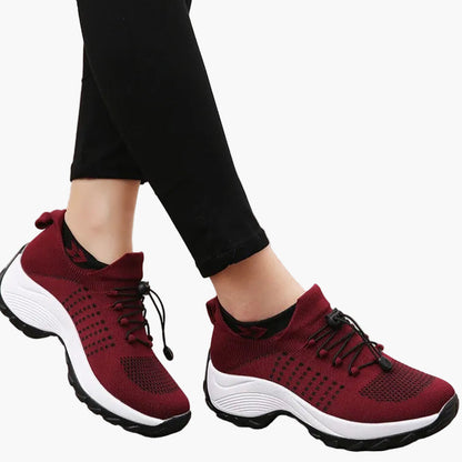 Damen Komfort-Sneaker für Alltag und Fitness – Atmungsaktive Orthopädische Turnschuhe
