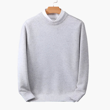 Herren Feinstrick Pullover mit Kragen | Eleganter Business & Freizeit Look