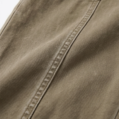 Damen Cargohose mit hoher Taille und Seitentaschen
